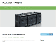 Tablet Screenshot of fatek.esea.cz